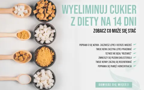 Łyżki z cukrem i miseczki z różnymi rodzajami cukru. Dowiedz się, jak odstawić cukier i jakie korzyści przyniesie Ci dieta bez cukru.