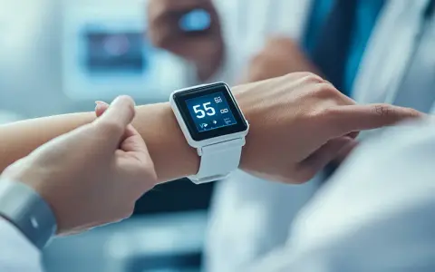 Smartwatch pokazuje 55 uderzeń na minutę. To świetny wynik, bo tętno spoczynkowe 40 to norma dla sportowców.